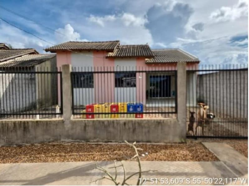 Casa em leilão em Sorriso - MT, bairro Dist de Primavera — LOTE 185 LOT CIDADE GASPAR DO NORTE