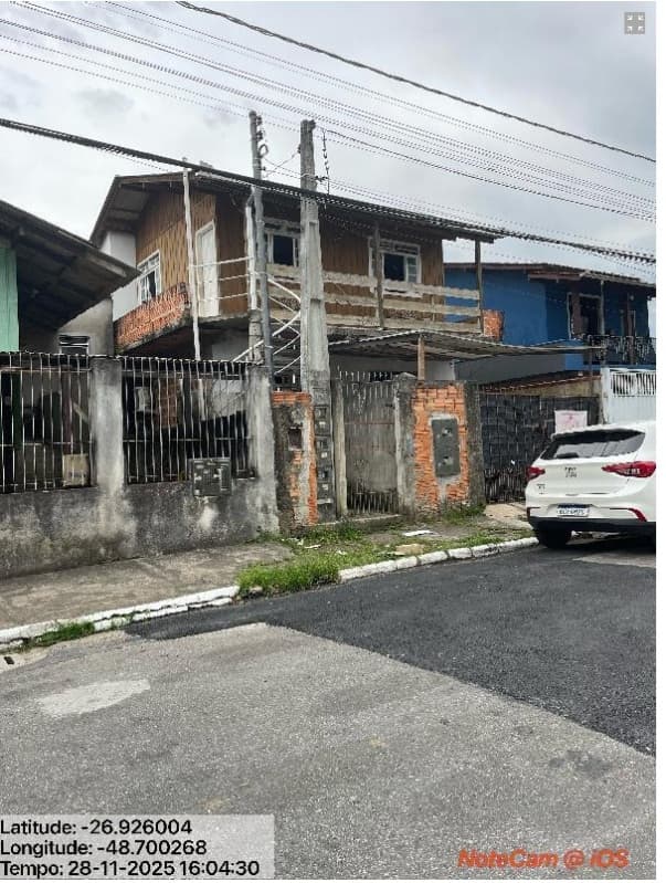 Casa em leilão em Itajaí - SC, bairro Cidade Nova — LOTE 444 CASA