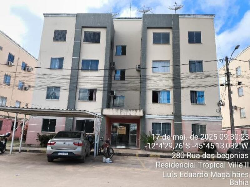 Apartamento em leilão em Luís Eduardo Magalhães - BA, bairro Jardim Ipe — LOTE 021 COND RES ANA ZAPONNI