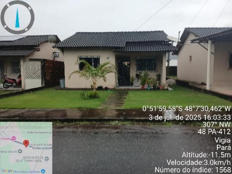 Casa em leilão em Vigia - PA, bairro Amparo — LOTE 152 LOTEAMENTO RESIDENCIAL BELA VISTA I