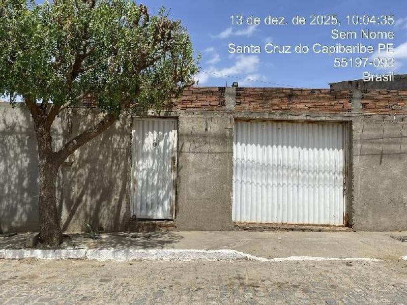 Casa em leilão em Santa Cruz Do Capibaribe - PE, bairro Malhada do Meio — LOTE 186 LOT VIANA & MOURA MALHADA DO MEIO II