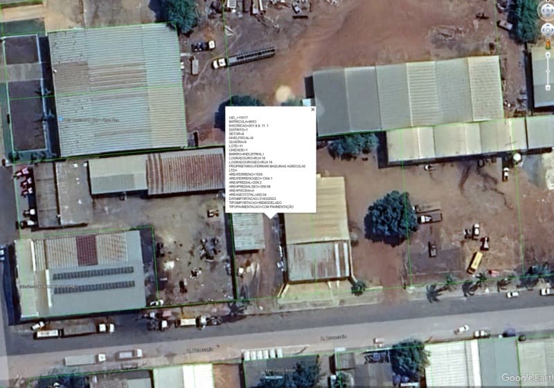 Foto 4 de 5: Terreno em leilão em Água Boa - MT — LOTE 001 UM LOTE DE TERRAS, situado na zona urbana na cidade de Água Boa/MT