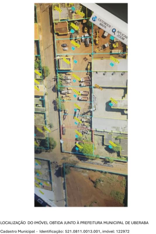 Terreno em leilão em Uberaba - MG, bairro Parque das Gameleiras — LOTE 004 UM TERRENO NO BAIRRO PARQUE DAS GAMELEIRAS EM UBERABA/MG