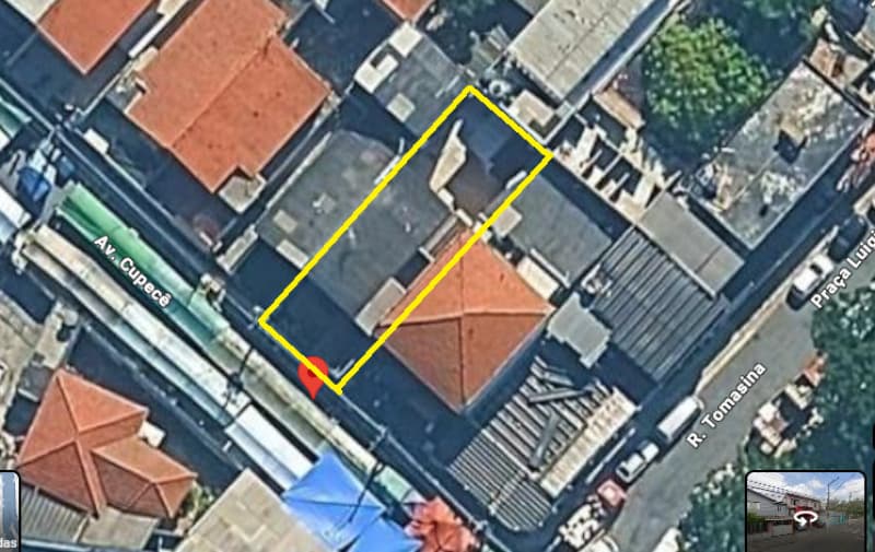 Comercial em leilão em São Paulo - SP, bairro Jardim Jabaquara — LOTE 001 PRÉDIO situado na Avenida Cupecê, nº 1.993