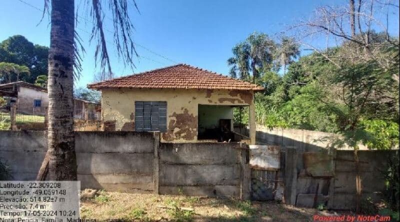 Foto 31 de 37: Area Rural em leilão em Bauru - SP — LOTE 001 Gleba de Terras - Chácara Madureira, área de 103.989m², edificações como residências, salão