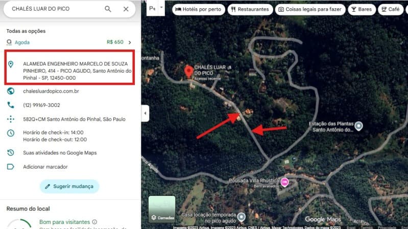 Foto 2 de 6: Terreno em leilão em Santo Antônio Do Pinhal - SP — LOTE 010 DIREITOS DO TERRENO NO CONDOMÍNIO DOS PINHAIS, ÁREA 3.099M², SANTO ANTÔNIO DO PINHAL/SP