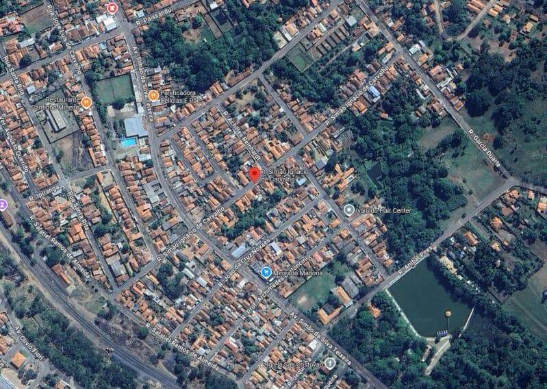 Foto 2 de 2: Terreno em leilão em São Simão - SP, bairro Vila Monteiro — LOTE 001 Terreno sem benfeitorias, com 600m², Vila Monteiro, São Simão/SP