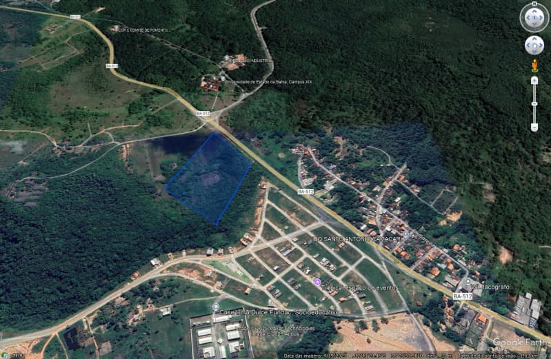 Foto 2 de 10: Terreno em leilão em Camaçari - BA, bairro Fazenda Olhos D'Água — LOTE 002 TERRENO COM 52.268,00M2 - CAMAÇARI - BA