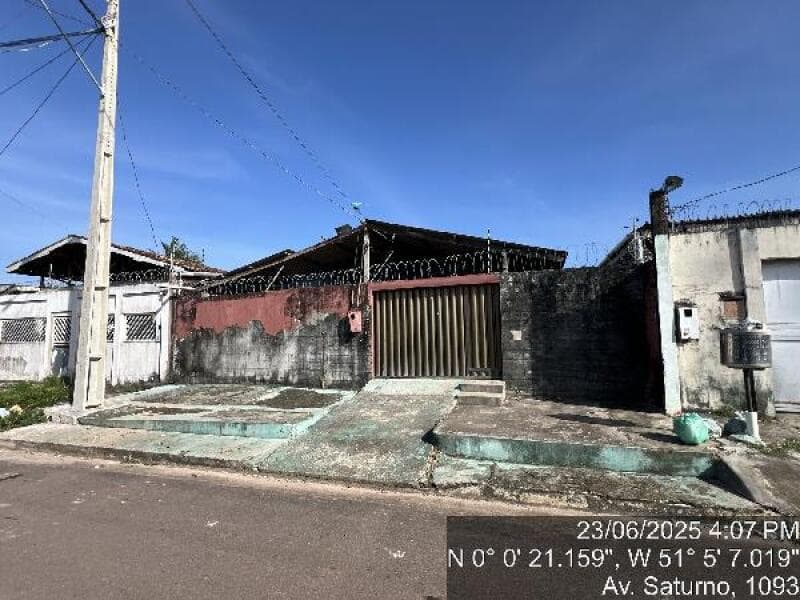 Casa em leilão em Macapá - AP — LOTE 023 CASA EM MACAPA/AP - DESCONTO DE 40% DO VALOR DE AVALIAÇÃO NO 2º LEILÃO