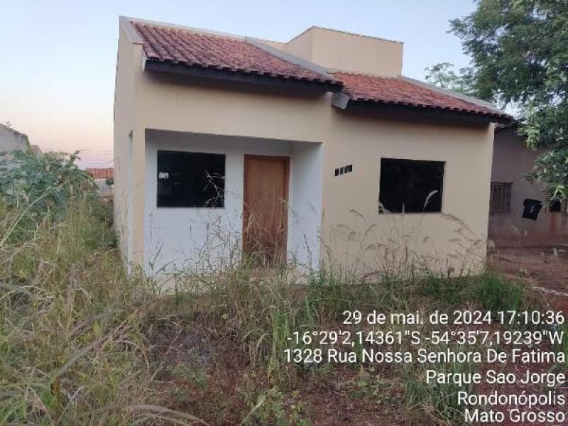 Casa em leilão em Rondonópolis - MT — LOTE 213 CASA EM RONDONOPOLIS/MT - DESCONTO DE 40% DO VALOR DE AVALIAÇÃO NO 2º LEILÃO