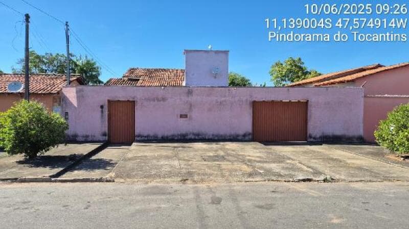 Casa em leilão em Pindorama Do Tocantins - TO — LOTE 580 CASA EM PINDORAMA DO TOCANTINS/TO - DESCONTO DE 40% DO VALOR DE AVALIAÇÃO NO 2º LEILÃO