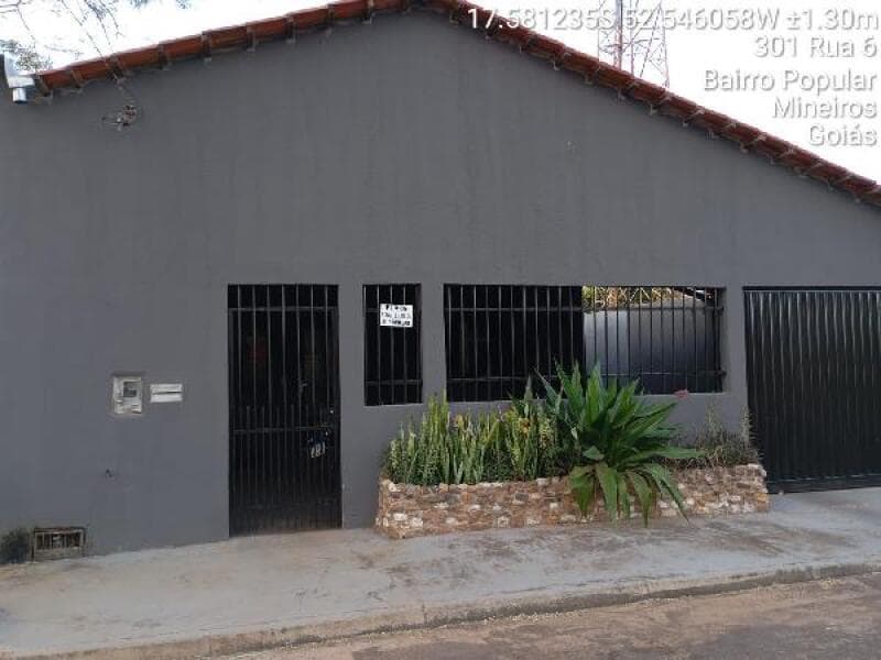 Casa em leilão em Mineiros - GO — LOTE 050 CASA, 189,14 M2 Mineiros/GO