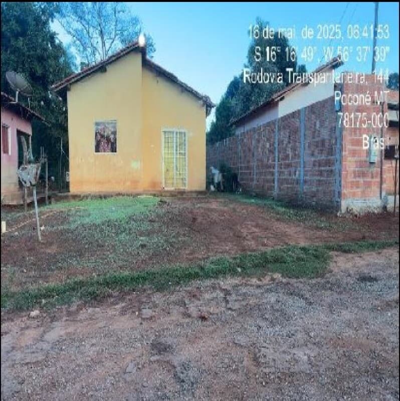 Casa em leilão em Poconé - MT — LOTE 119 CASA, 56,5 M2 Pocone/ MT