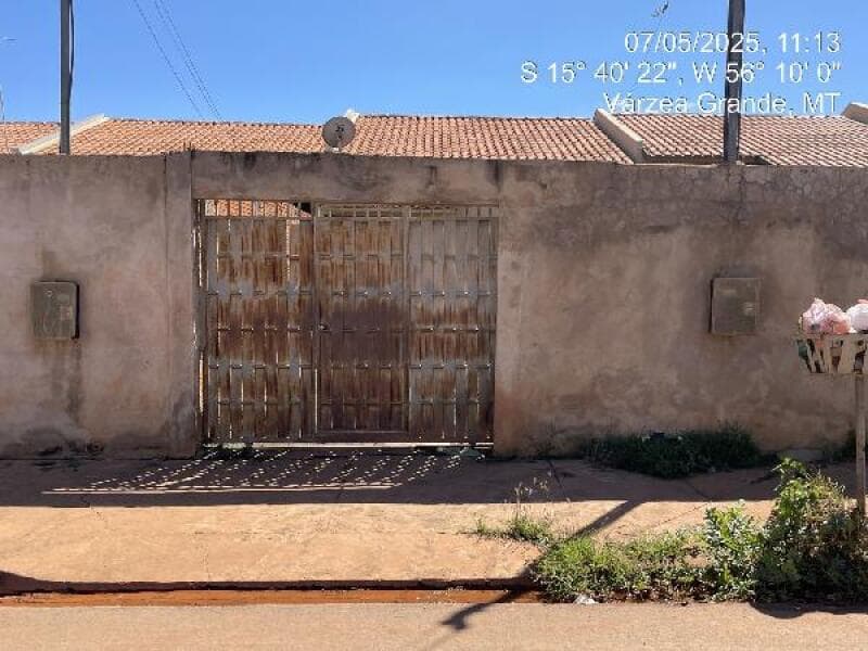 Casa em leilão em Várzea Grande - MT — LOTE 127 CASA, 56,27 M2 Varzea Grande/ MT