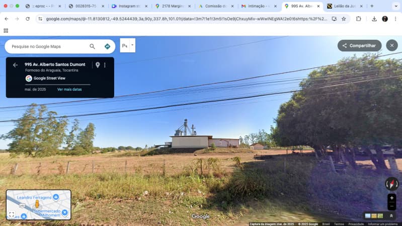 Foto 2 de 11: Terreno em leilão em Formoso Do Araguaia - TO — LOTE 001 Armazém de grãos em terreno medindo 30.398,00 m2, localizado em Formoso do Araguaia/TO.