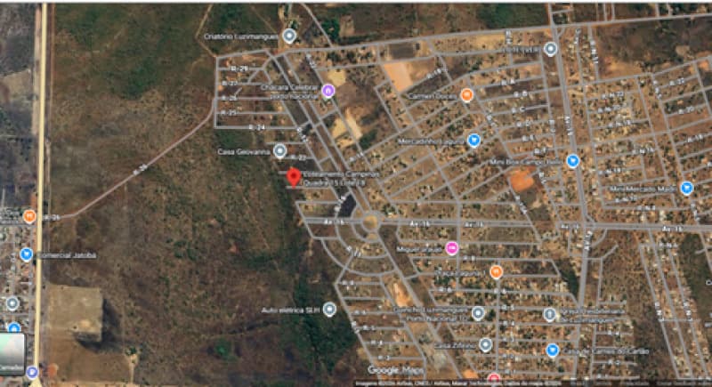 Foto 2 de 2: Terreno em leilão em Porto Nacional - TO, bairro Luzimangues — LOTE 001 Lote 08, Quadra QC04, no Loteamento Campinas em Luzimangues, Porto Nacional/TO