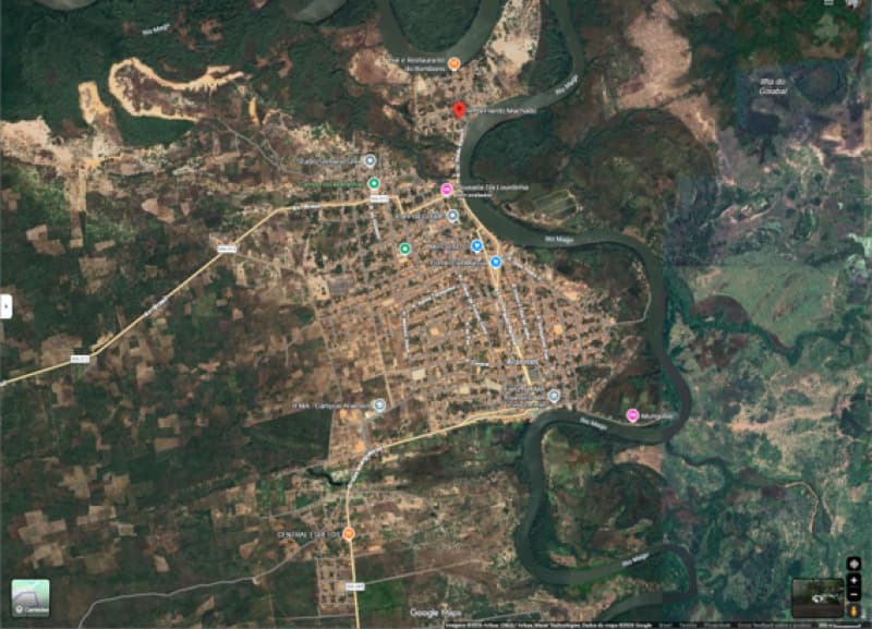 Terreno em leilão em Araioses - MA — LOTE 001 7(sete) lotes medindo total 2352.00m² em Araiose - MA