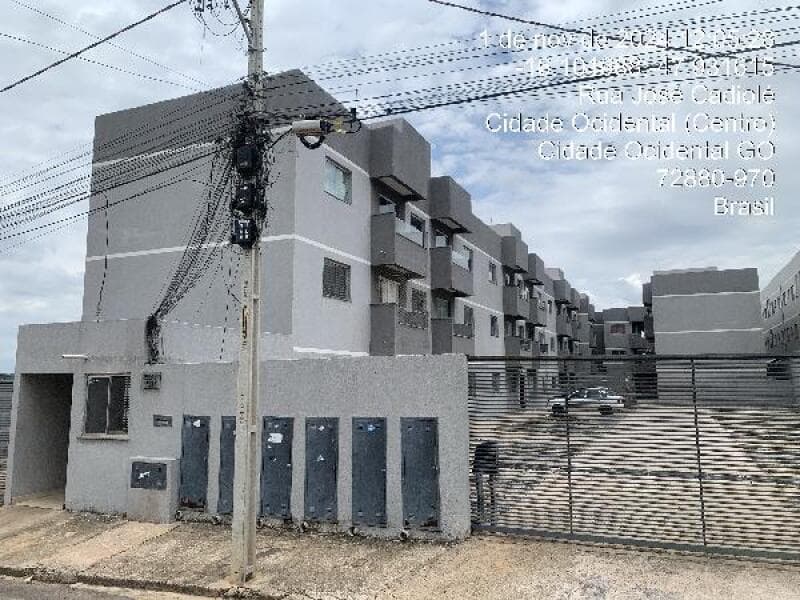 Apartamento em leilão em Cidade Ocidental - GO — LOTE 066 Apartamento
