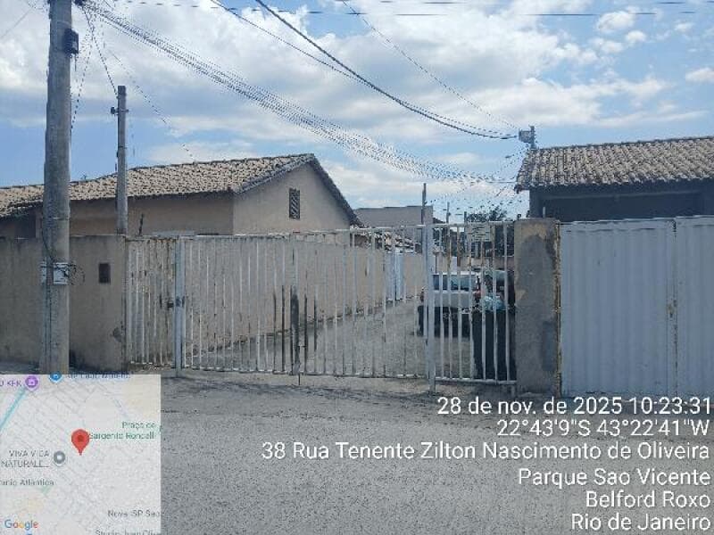 Casa em leilão em Belford Roxo - RJ, bairro São Vicente — LOTE 261 Casa
