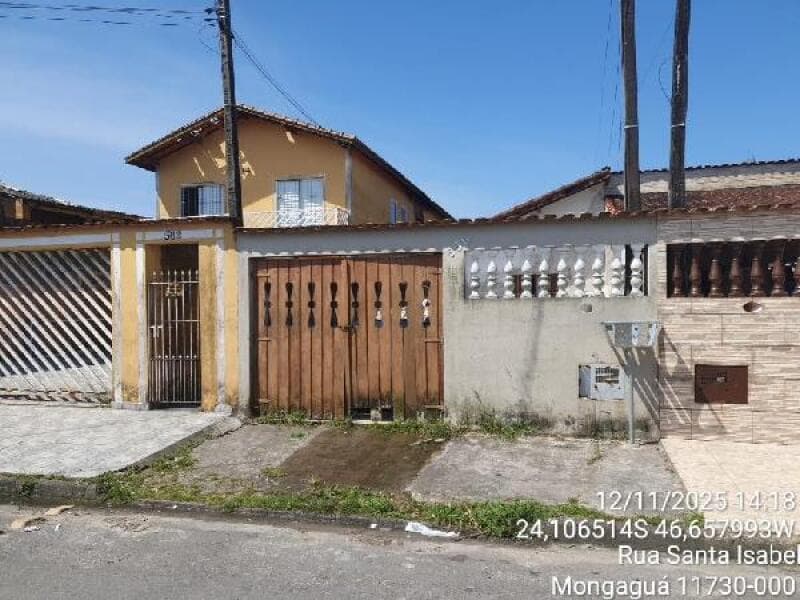 Casa em leilão em Mongaguá - SP, bairro Vila N Sra de Fatima — LOTE 519 Casa