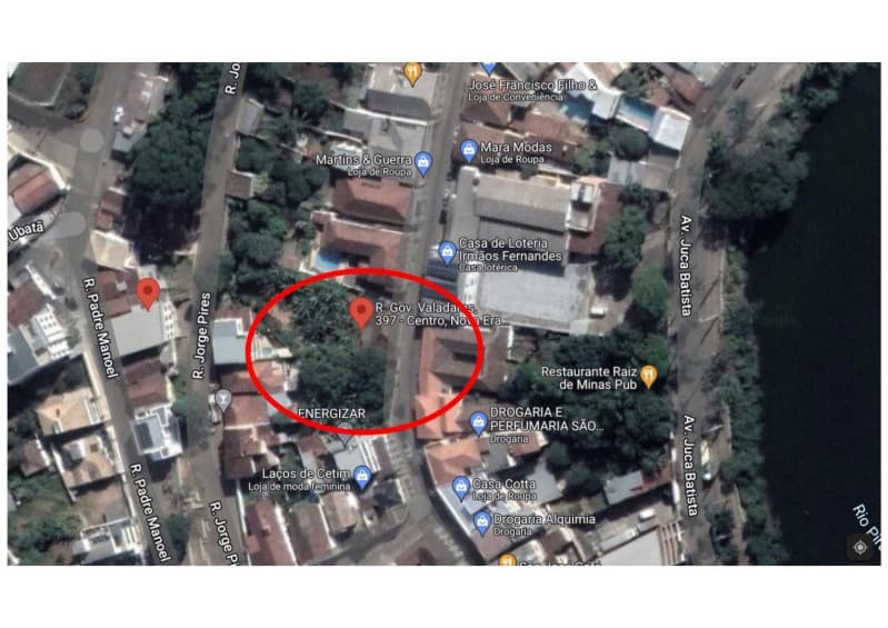 Terreno em leilão em Nova Era - MG — LOTE 006 1/96 do imóvel constituído por um lote de terreno com área de 405m² em Nova Era/MG