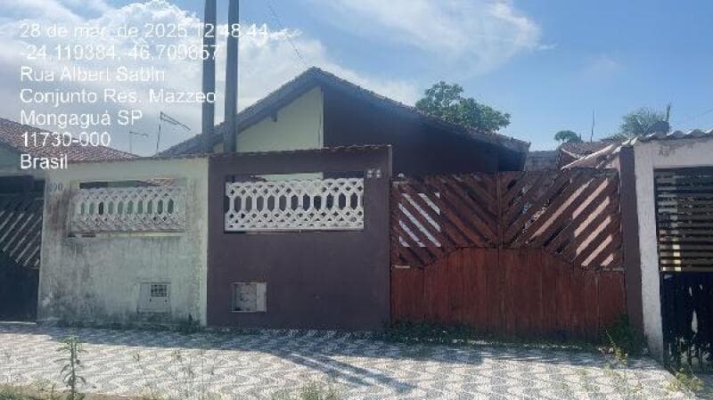 Casa em leilão em Mongaguá - SP — LOTE 414 IMOVEL