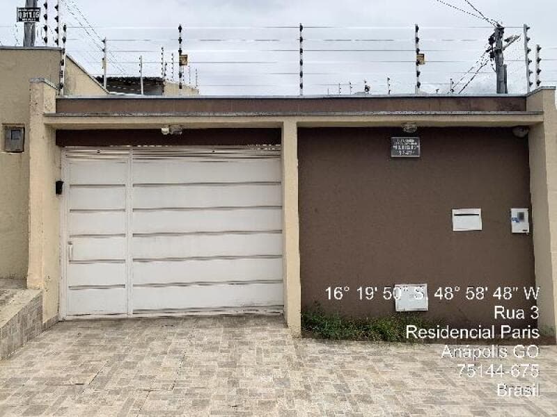 Casa em leilão em Anápolis - GO — LOTE 080 Casa