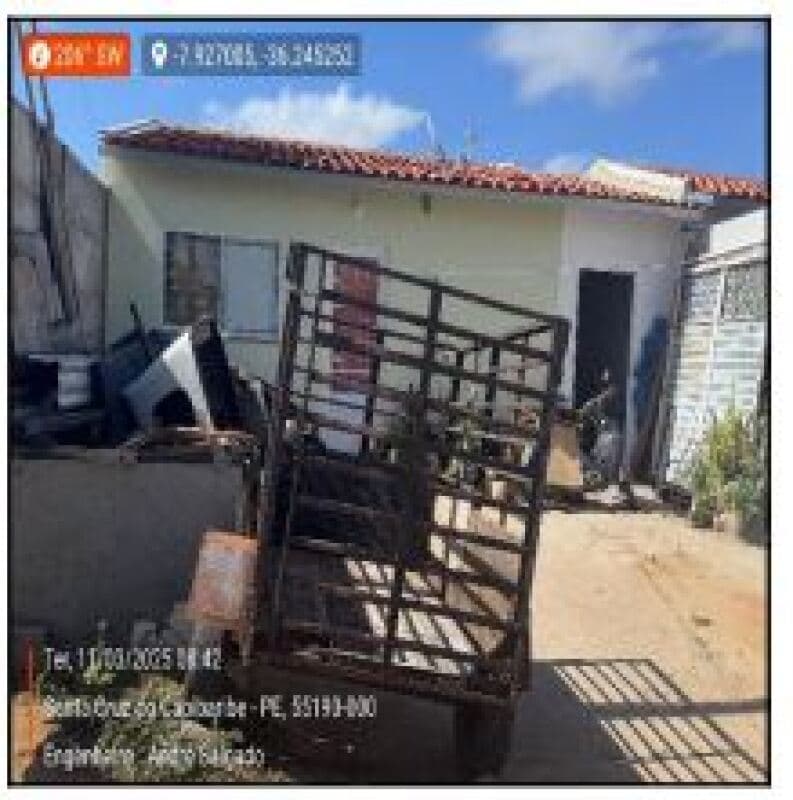 Casa em leilão em Santa Cruz Do Capibaribe - PE — LOTE 239 Casa