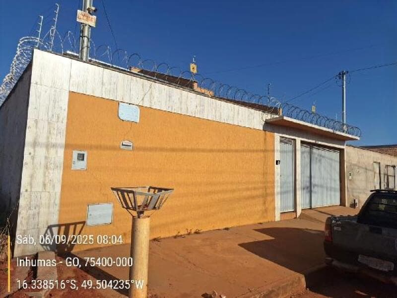 Casa em leilão em Inhumas - GO — LOTE 088 Casa