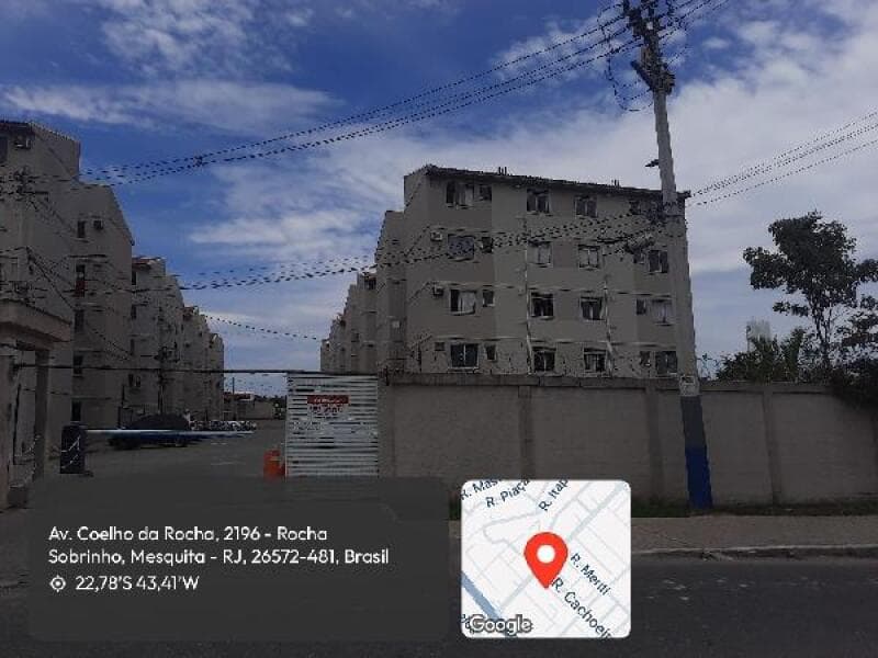 Apartamento em leilão em Mesquita - RJ, bairro Rocha Sobrinho — LOTE 289 Apartamento