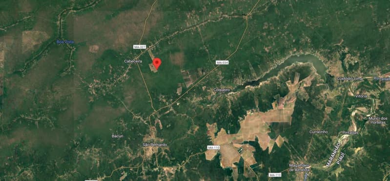 Foto 3 de 5: Area Rural em leilão em São Bernardo - MA — LOTE 001 Segunda Gleba Baixão, Baixa Grande, da Data São Domingos, São Bernardo/MA com uma área de 2