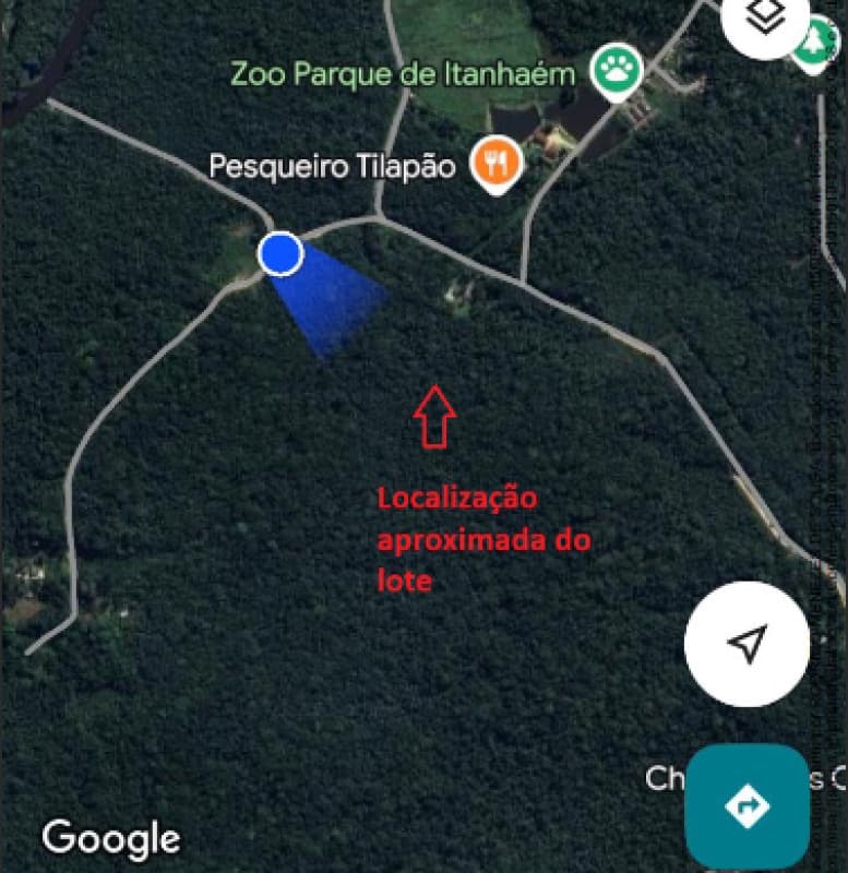 Foto 2 de 2: Terreno em leilão em Itanhaém - SP — LOTE 001 Imóvel em Itanhaém/SP - Colônia de Férias de Feirantes de São Paulo