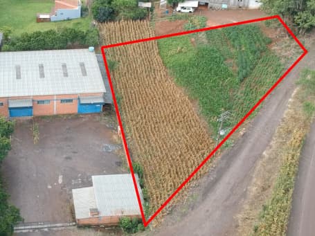 Foto 4 de 5: Terreno em leilão em Paulo Bento - RS — LOTE 002-2 LOTE URBANO Nº 02, desmembrado de PARTE DA CHÁCARA Nº 15, e esta da Área Remanescente “A”