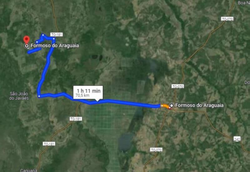 Foto 13 de 13: Area Rural em leilão em Formoso Do Araguaia - TO — LOTE 001 FAZENDA VENEZA, com a Área de 183,71.06 ha, do Loteamento Javaezinho, município de Formoso