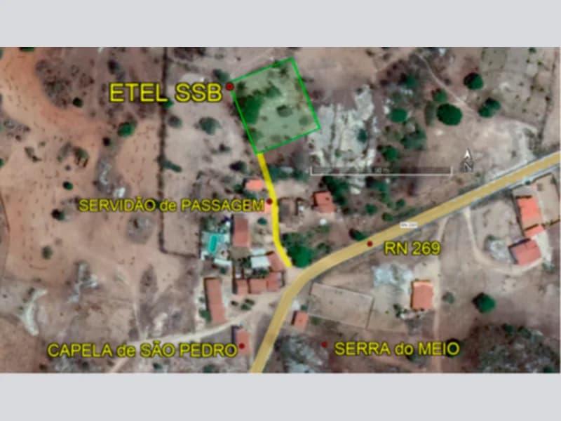Foto 4 de 4: Terreno em leilão em Serra De São Bento - RN — Prédio - Serra de São Bento - RN