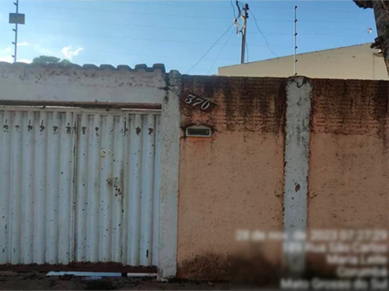 Foto 4 de 8: Casa em leilão em Corumbá - MS, bairro Maria Leite — Casa - Corumbá - MS