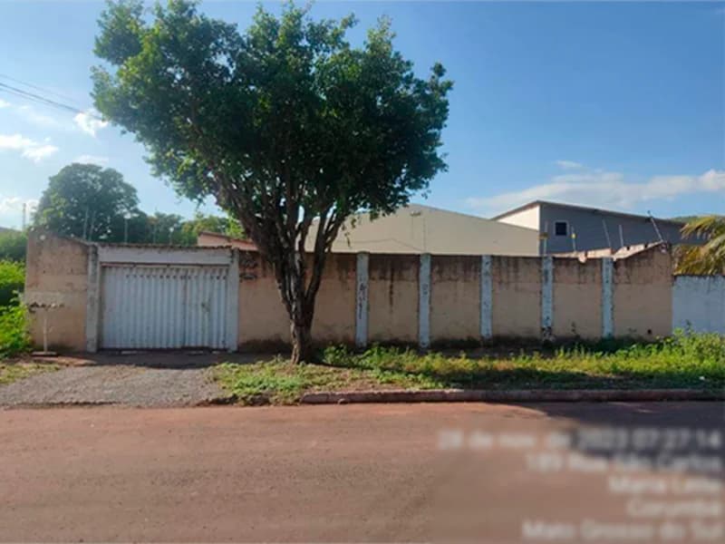 Foto 7 de 8: Casa em leilão em Corumbá - MS, bairro Maria Leite — Casa - Corumbá - MS
