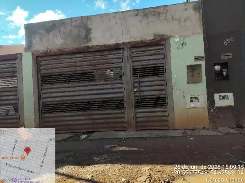 Casa em leilão em Campo Grande - MS, bairro Los Angeles — Casa - Campo Grande - MS