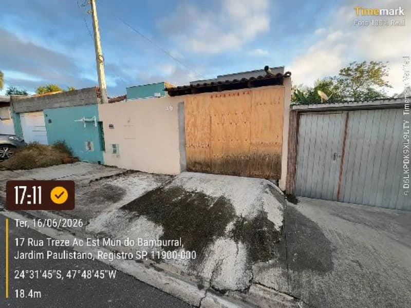 Casa em leilão em Registro - SP — Casa - Registro - SP