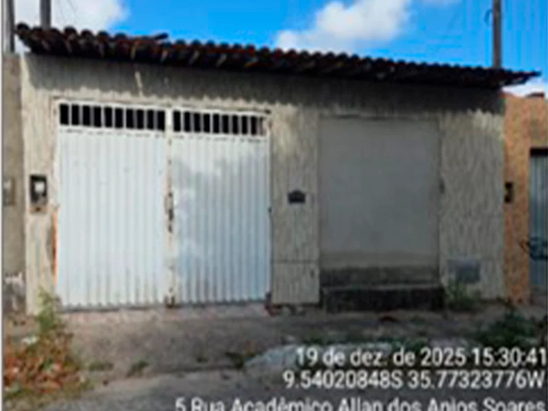 Casa em leilão em Maceió - AL, bairro Cidade Universitária — Casa - Maceió - AL