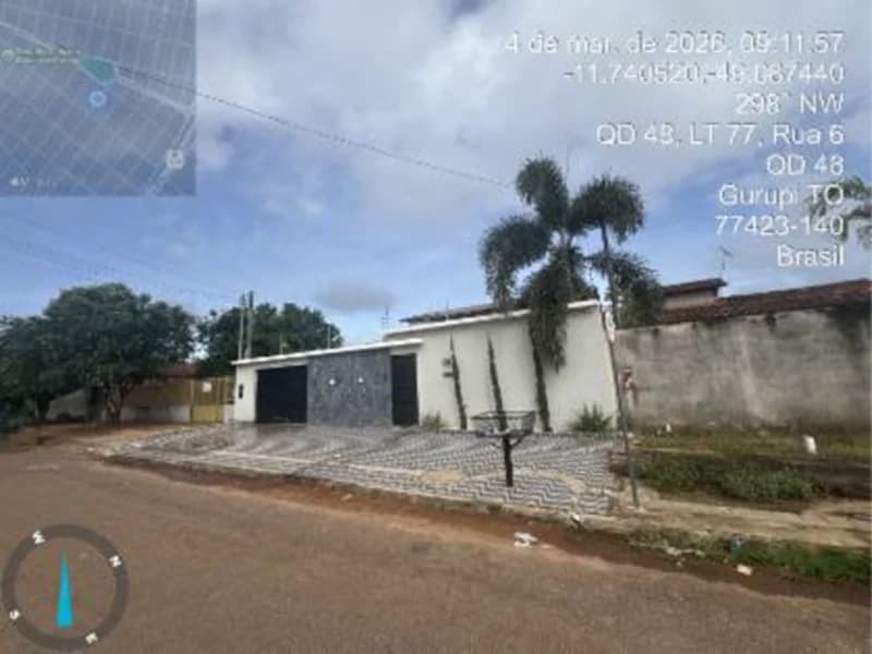 Foto 1 de 7: Casa em leilão em Gurupi - TO, bairro Engenheiro Waldir Lins — Casa - Gurupi - TO