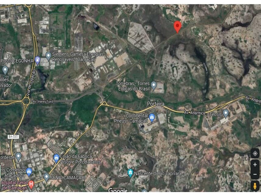 Foto 2 de 5: Area Rural em leilão em Camaçari - BA — Gleba de Terras à venda em leilão