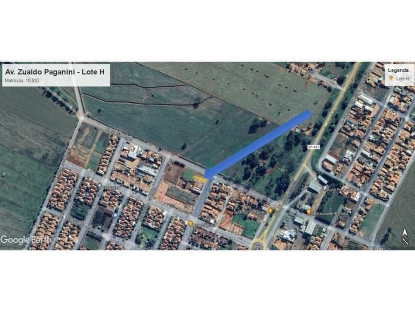 Foto 2 de 3: Terreno em leilão em Piacatu - SP — Terreno à venda em leilão