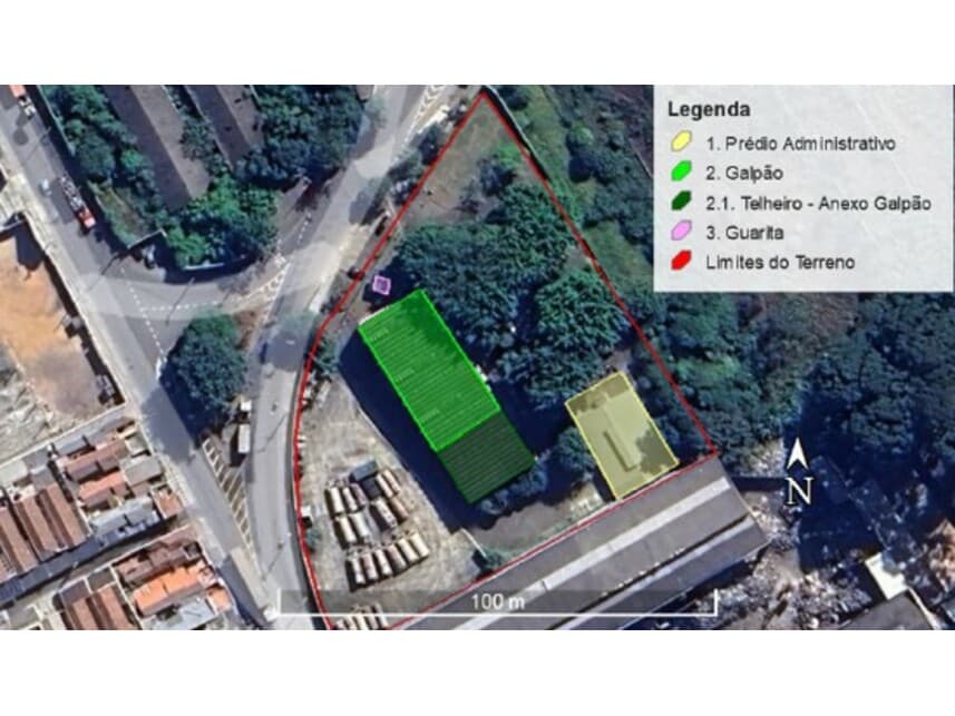 Foto 3 de 3: Terreno em leilão em Santo André - SP — Terreno à venda em leilão