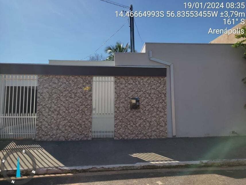 Foto 2 de 6: Casa em leilão em Arenápolis - MT — Casa à venda em leilão