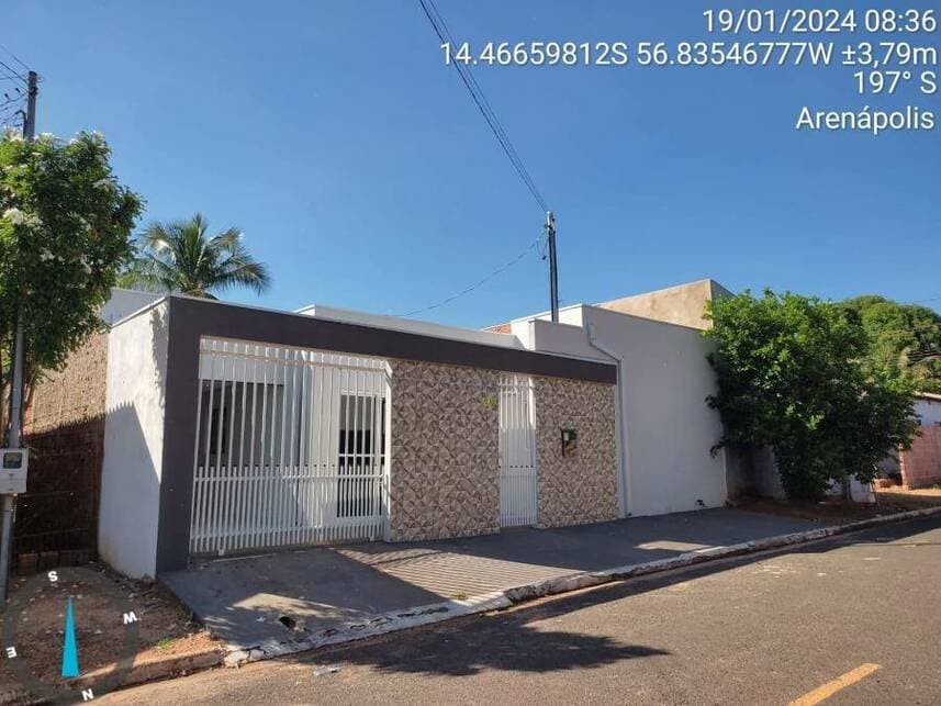 Foto 5 de 6: Casa em leilão em Arenápolis - MT — Casa à venda em leilão