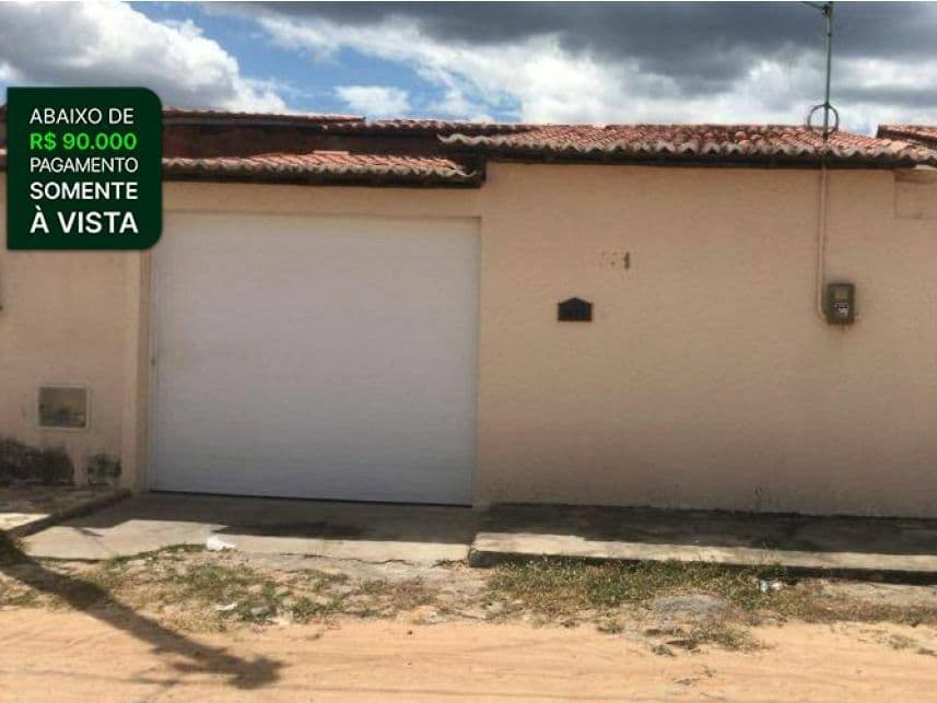 Casa em leilão em Jaguaribara - CE — Casa à venda em leilão