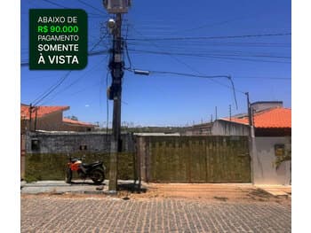 Terreno em leilão em Cajazeiras - PB, bairro Dom Zacarias R. De Moura — Leilão extrajudicial de Terreno em Cajazeiras/PB - Dom Zacarias R. De Moura