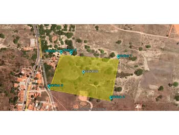 Terreno em leilão em Areia Branca - RN, bairro Pé da Serra — Leilão extrajudicial de Terreno em Areia Branca/RN - Bairro Pé da Serra