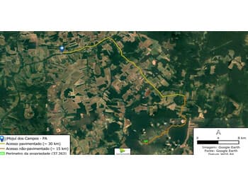 Terreno em leilão em Mojuí Dos Campos - PA — Leilão extrajudicial de Terreno em Mojuí dos Campos/PA - Rural